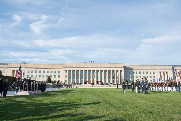 Pentagon ceremony